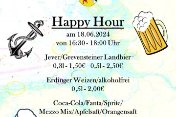 UHG Wilhelmshaven - Happy Hour am 18.06.2024